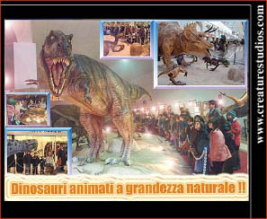 Mostra Dinosauri a grandezza naturale